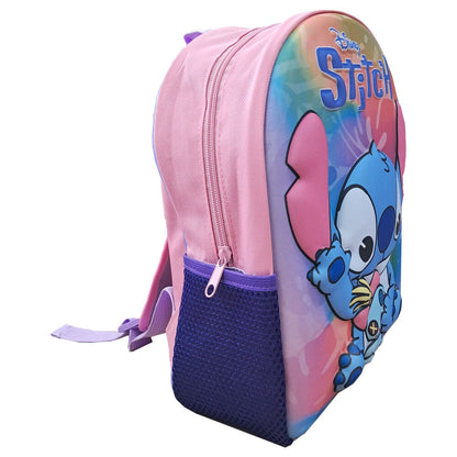 Mochila 3D de Stitch Disney en rosa y lila - 2