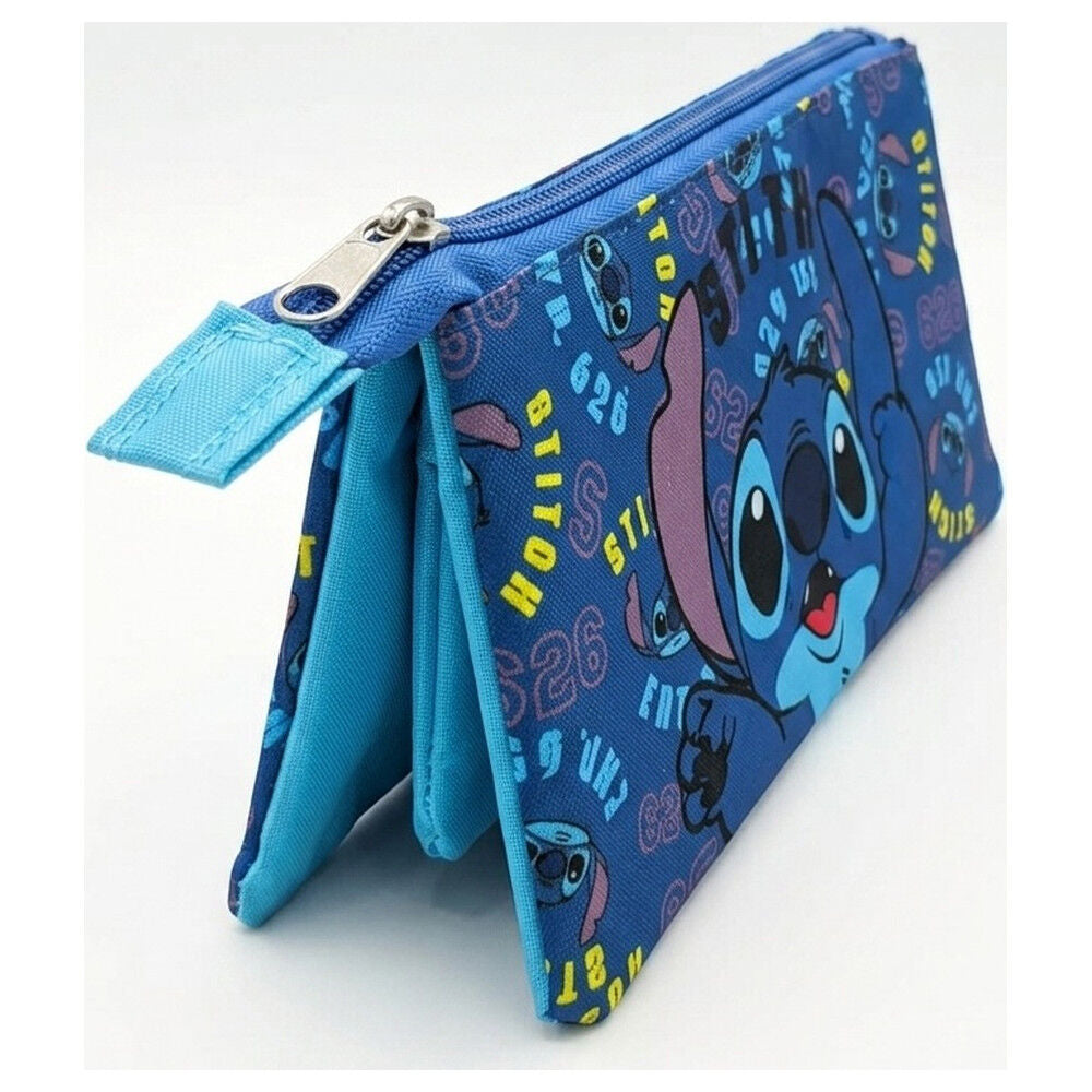 Portatodo azul Stitch Disney con cremallera - 2