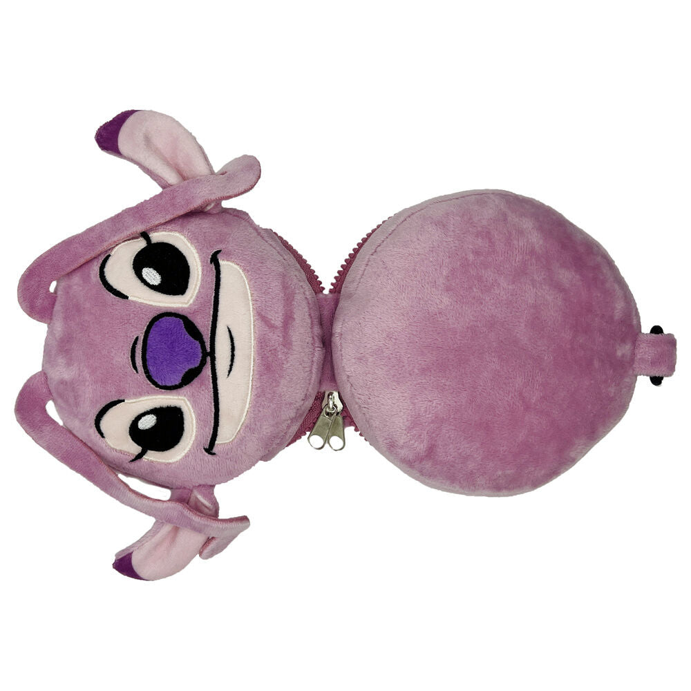 Cojín de viaje con antifaz Stitch Disney en color rosa - 2
