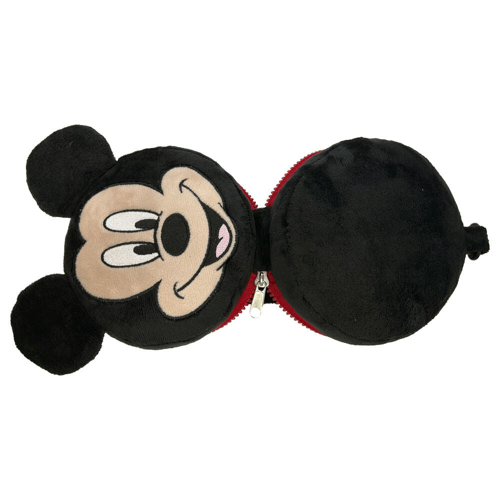 Cojín de viaje antifaz Mickey Disney negro y rojo - 2