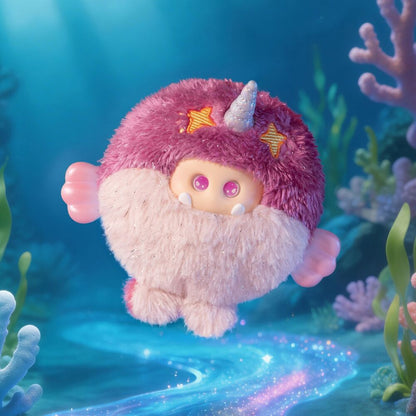 Figura sorpresa OHKU Giggle Monster Ocean Adventures con cordón de llavero - 3
