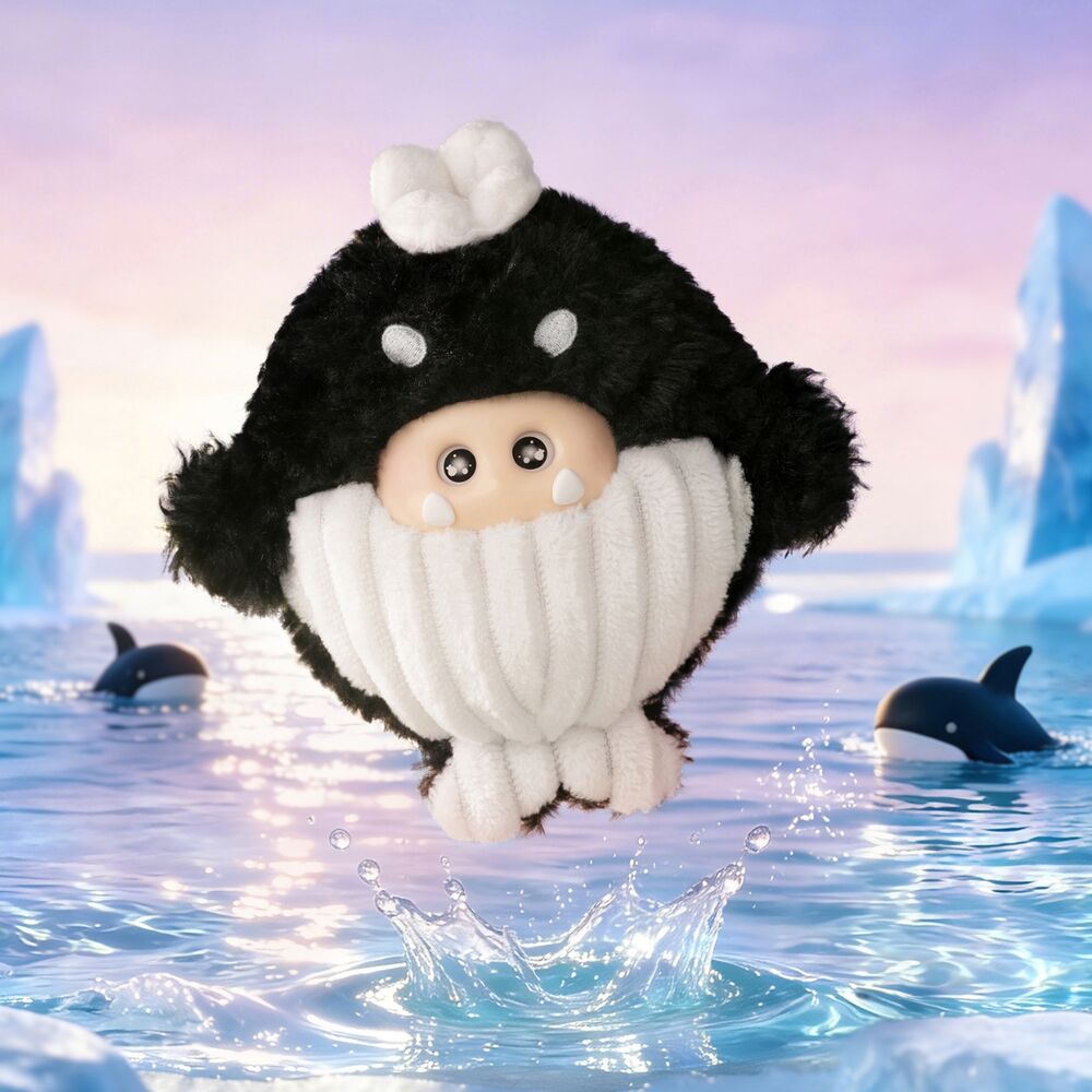 Figura sorpresa OHKU Giggle Monster Ocean Adventures con cordón de llavero - 6