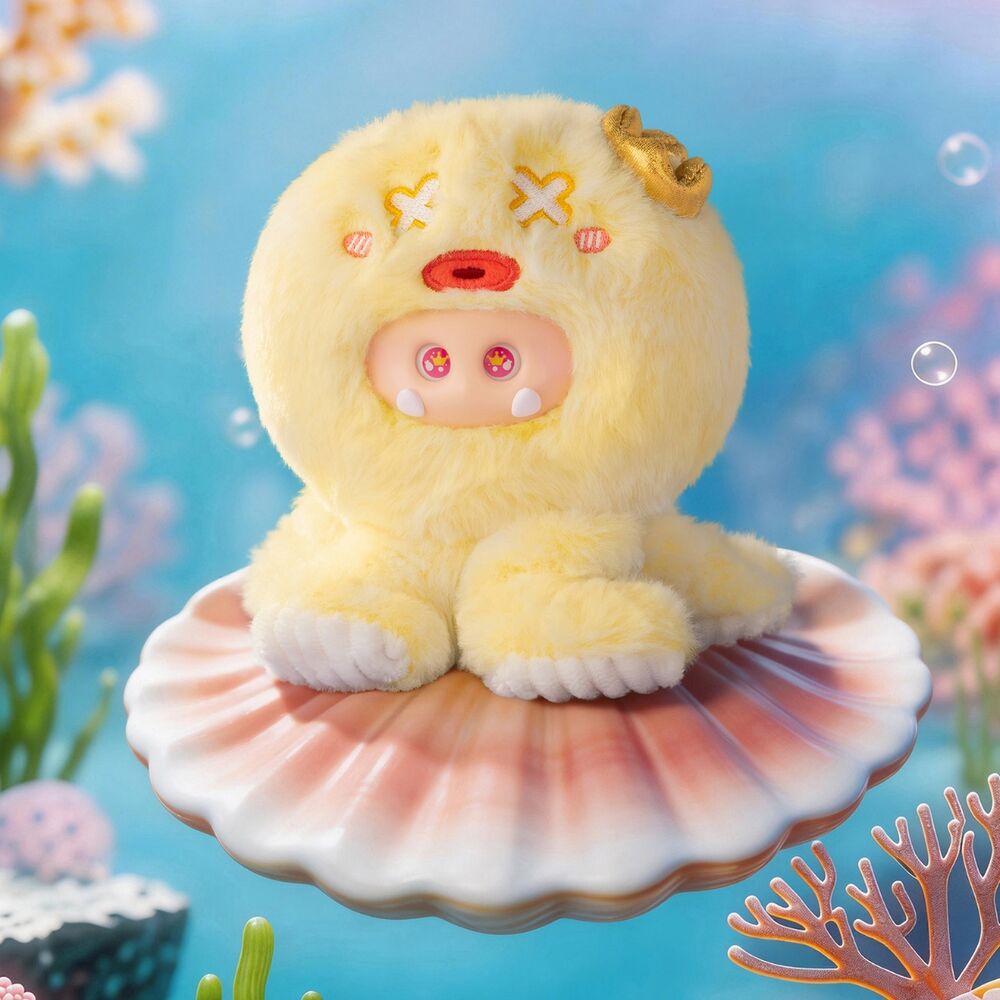 Figura sorpresa OHKU Giggle Monster Ocean Adventures con cordón de llavero - 10