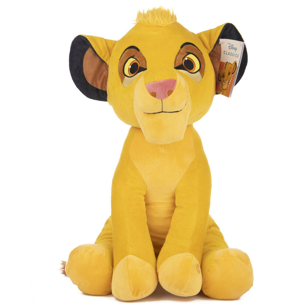 Peluche de Simba de El Rey León Disney sentado