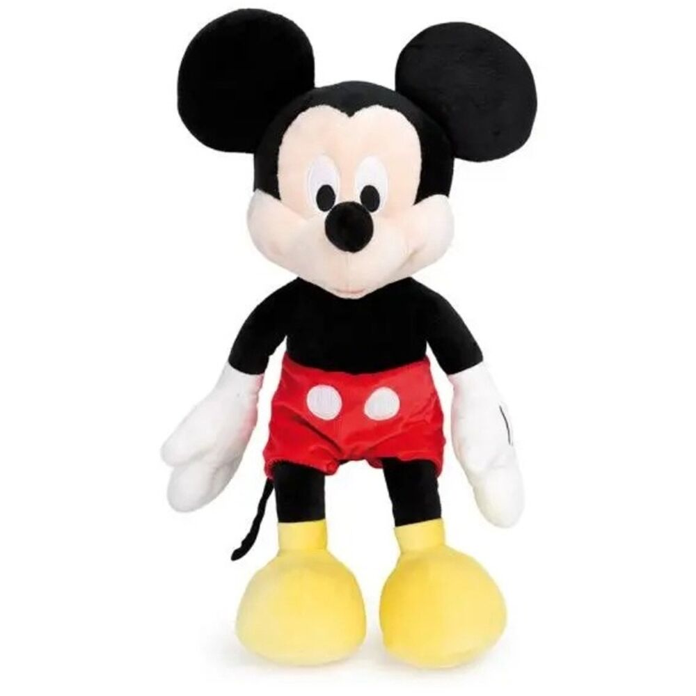 Peluche grande de Mickey Mouse Disney con pantalón rojo y zapatos amarillos