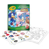 Libro Crayola para colorear y con pegatinas de Sonic the Hedgehog