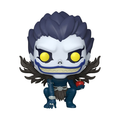Figura Funko POP! de Ryuk de Death Note con una manzana roja