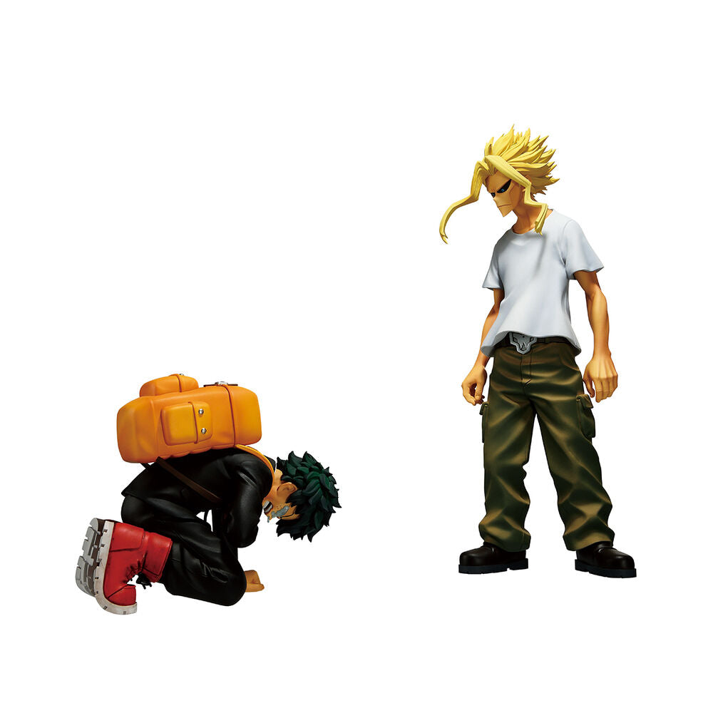 Figura Ichibansho de Izuku Midoriya y All Might de My Hero Academia