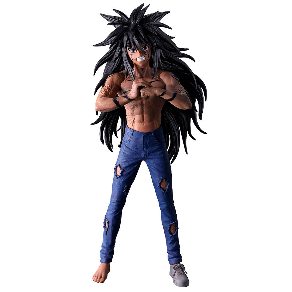 Figura Ichibansho de Yusuke Urameshi con melena negra y pantalones azules