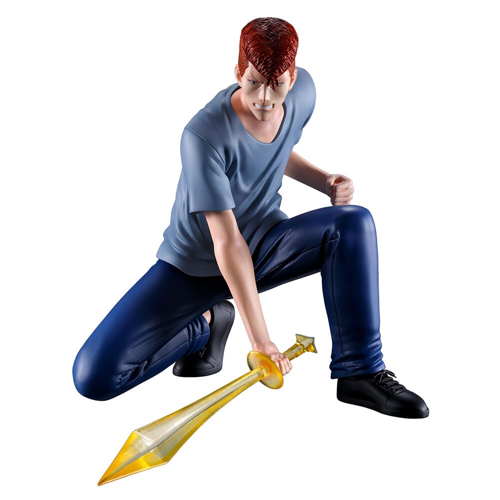 Figura de Kazuma Kuwabara de Yu Yu Hakusho con espada dorada