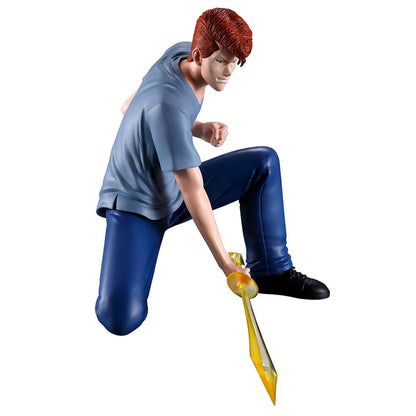 Figura de Kazuma Kuwabara de Yu Yu Hakusho con espada dorada - 4