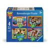 Puzzle 4 en 1 Toy Story 5 de Ravensburger con cuatro escenas