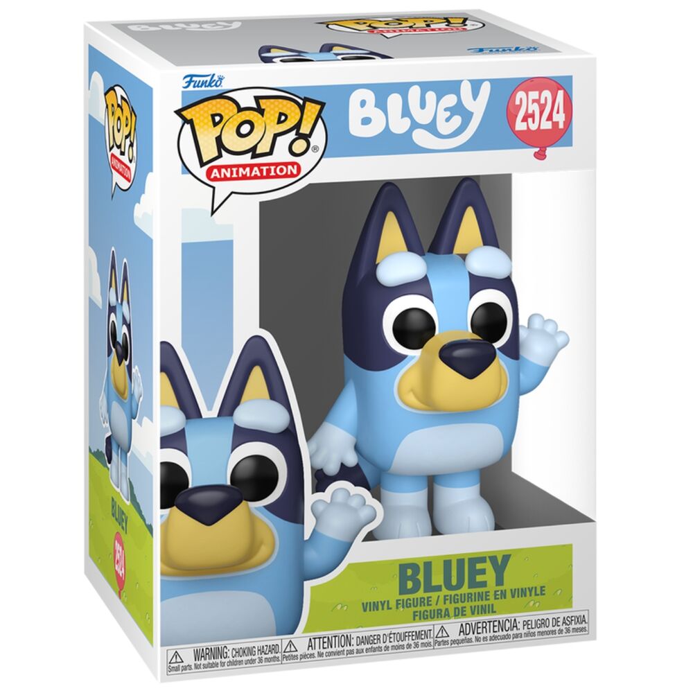 Figura Funko POP! de Bluey en caja regalo