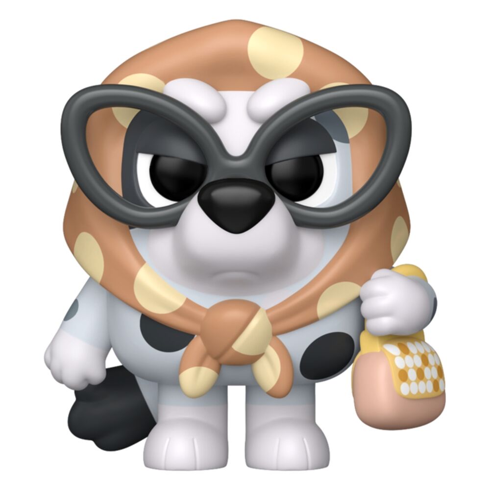 Figura Funko POP! de Granny Gladys de Bluey con gafas y bolso