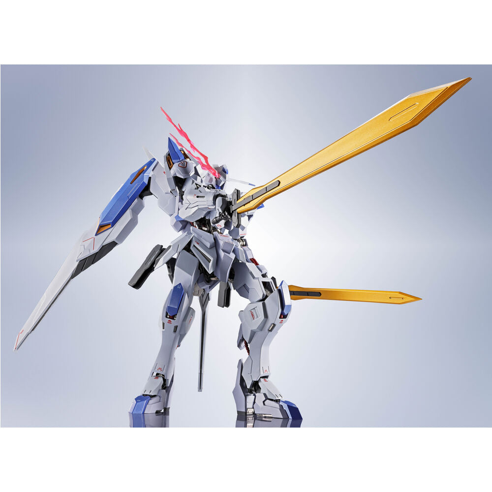 Figura Mobile Suit Gundam Bael Re:Coordinate de 15 cm en blanco y azul - 3