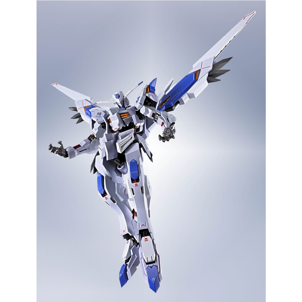 Figura Mobile Suit Gundam Bael Re:Coordinate de 15 cm en blanco y azul - 5
