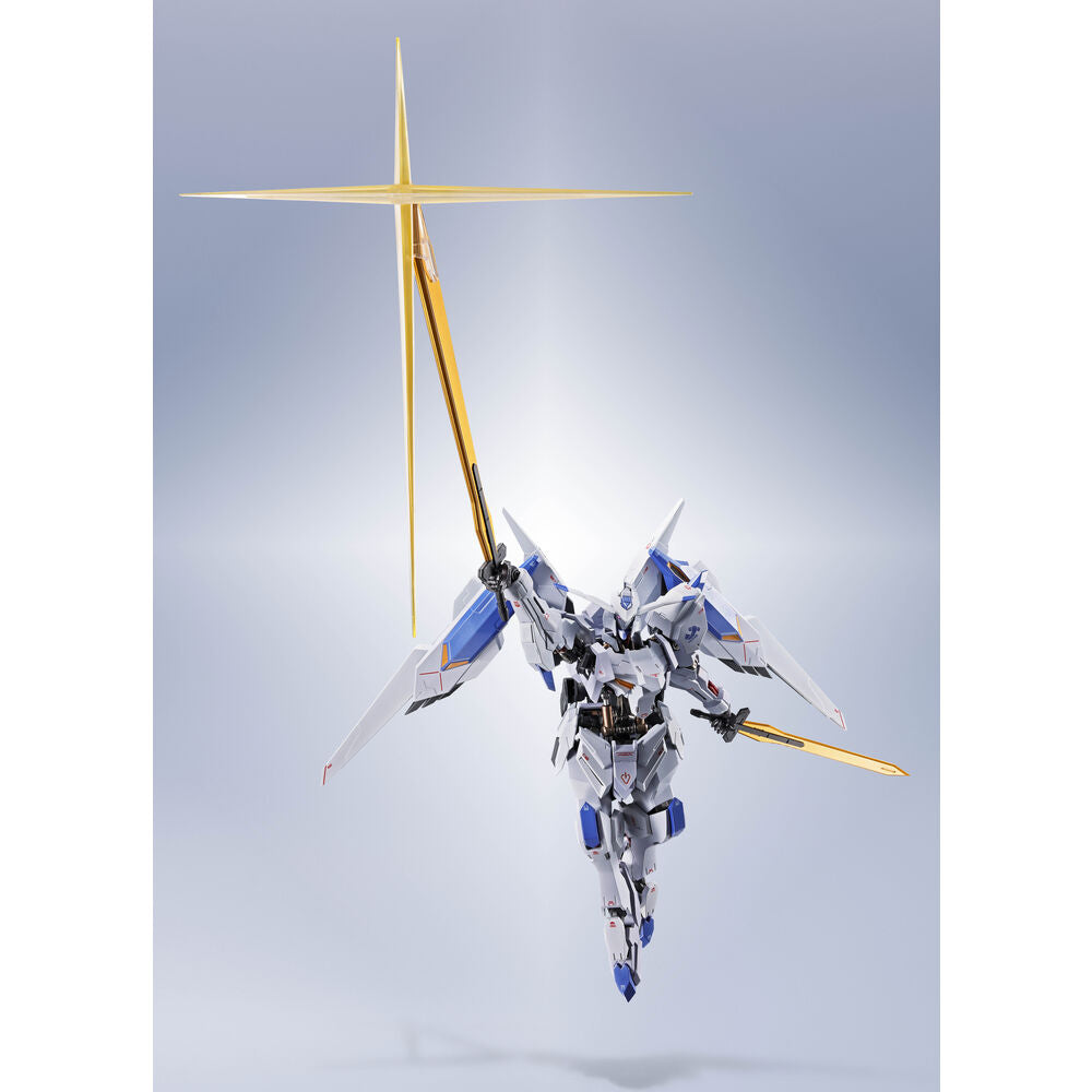 Figura Mobile Suit Gundam Bael Re:Coordinate de 15 cm en blanco y azul - 10