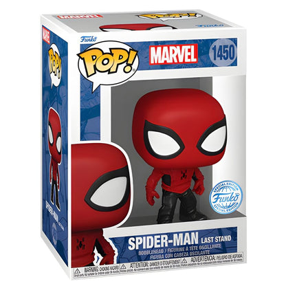 Figura Funko POP! de Spider-Man Last Stand en caja Marvel
