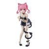 Figura de Nana Astar Deviluke con cabello rosa, orejas y cola de gato