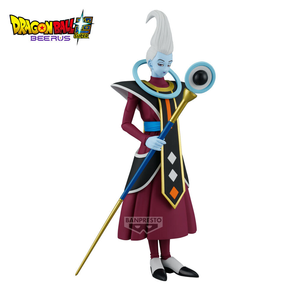 Figura de Whis de Dragon Ball Super con su báculo