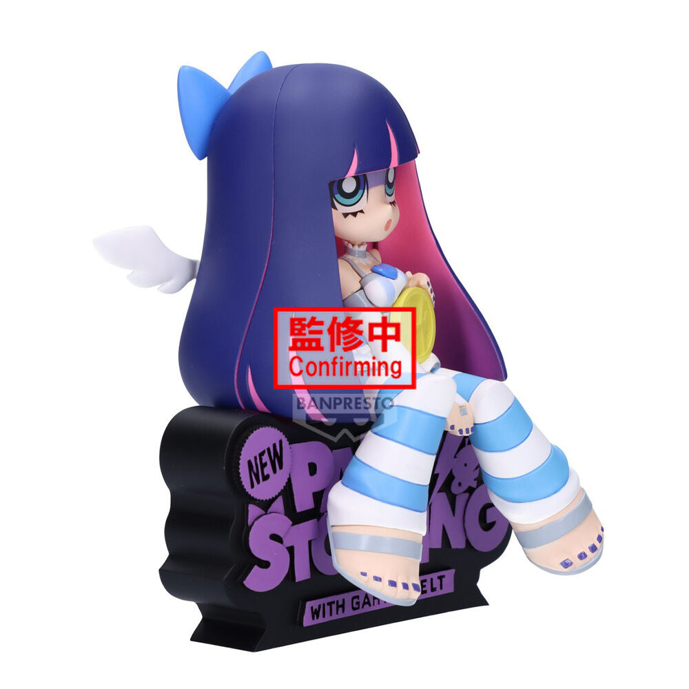 Figura Stocking Angel ver. de Banpresto con alas y base de New Panty & Stocking with Garterbelt - 2