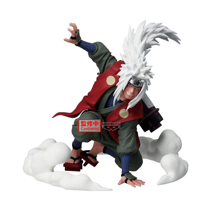 Figura de Jiraiya de Naruto sobre nubes - 2