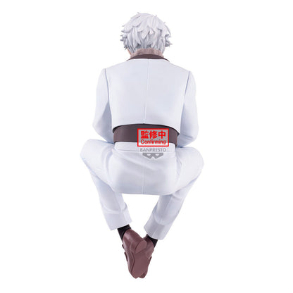 Figura de Seishiro Nagi de Blue Lock con traje blanco y lazo marrón - 2