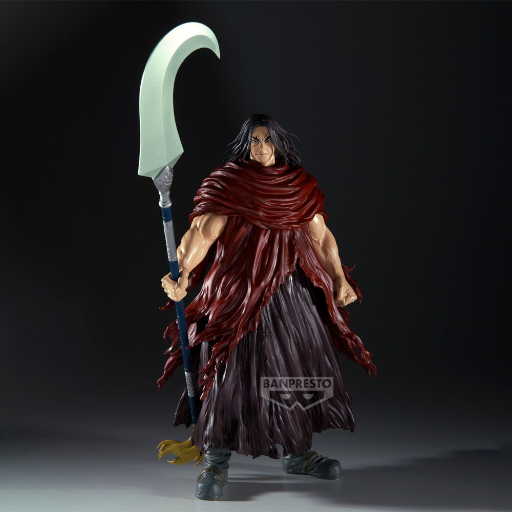 Figura Hoken de Kingdom Grandista de Banpresto con capa rojiza y arma curva - 2
