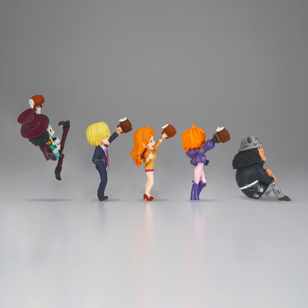 Figuras Banpresto One Piece World Collectable Banquet 3 surtidas - 3