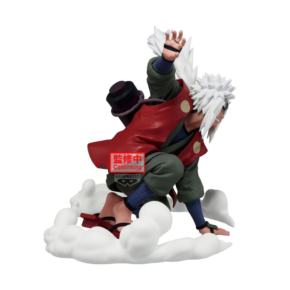 Figura de Jiraiya de Naruto sobre nubes - 3