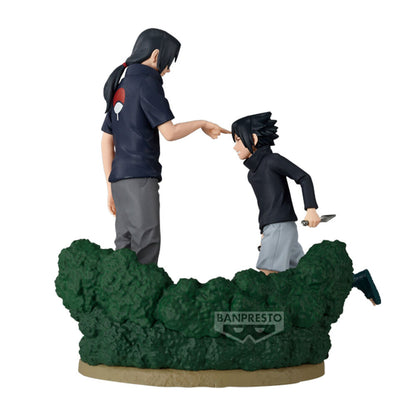 Figura Banpresto de Sasuke e Itachi Uchiha de Naruto Shippuden - 5