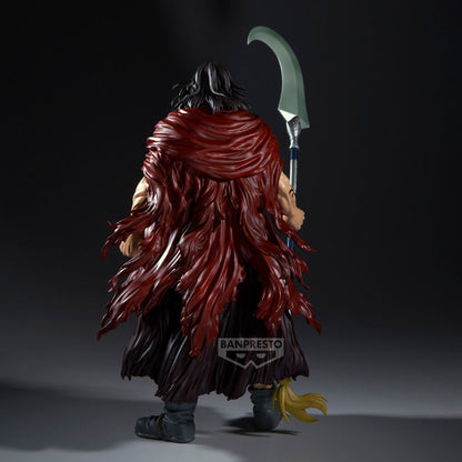 Figura Hoken de Kingdom Grandista de Banpresto con capa rojiza y arma curva - 5