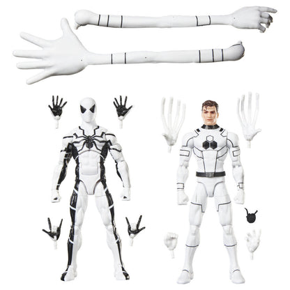 Set de figuras articuladas de Mister Fantastic y Spider-Man Marvel Legends - 2