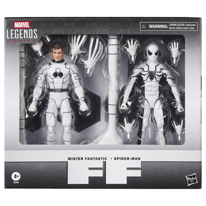 Set de figuras articuladas de Mister Fantastic y Spider-Man Marvel Legends