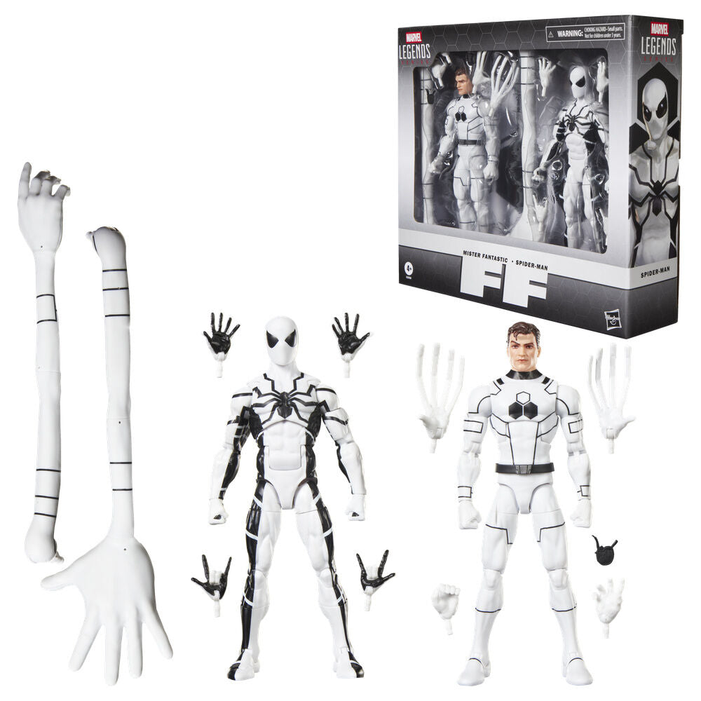 Set de figuras articuladas de Mister Fantastic y Spider-Man Marvel Legends - 13