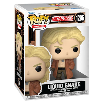 Figura Funko POP de Liquid Snake con abrigo marrón - 2
