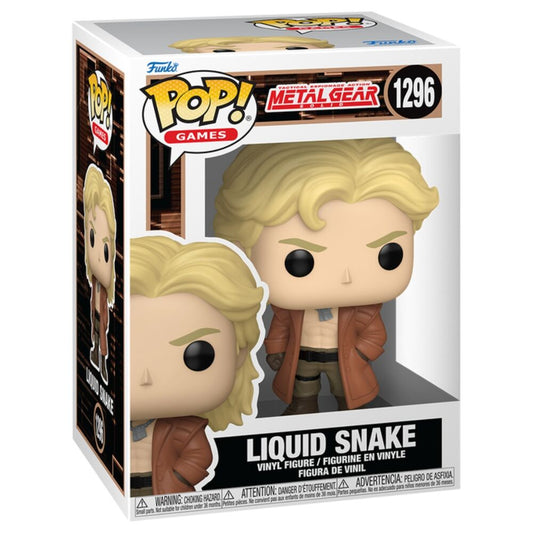 Figura Funko POP de Liquid Snake con abrigo marrón - 2