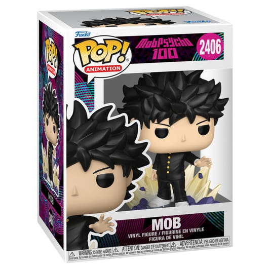 Figura Funko POP! de Mob de Mob Psycho 100 con base cristalina - 2