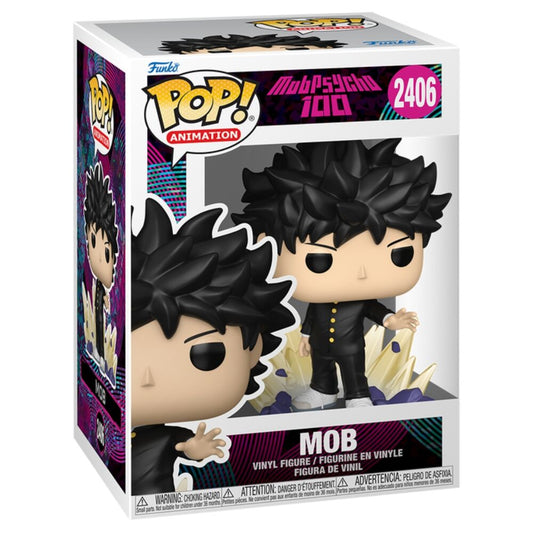 Figura Funko POP! de Mob de Mob Psycho 100 con base cristalina - 2