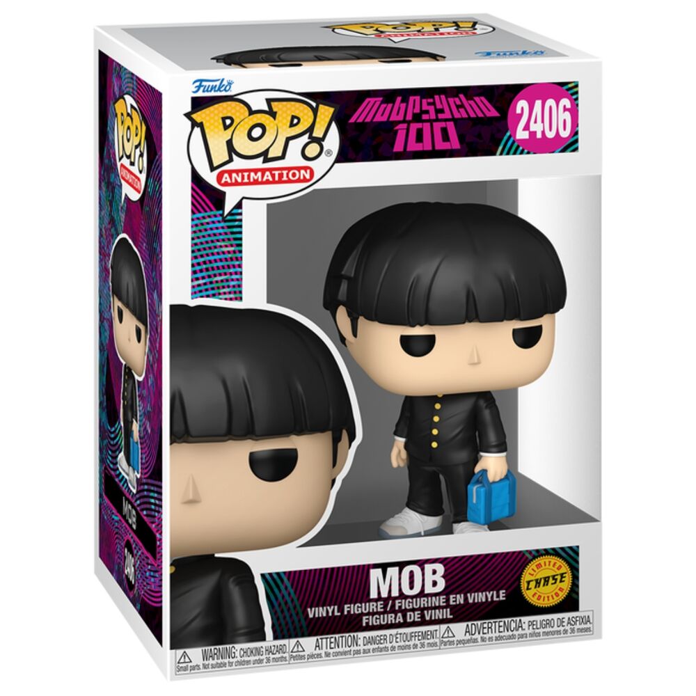 Figura Funko POP Chase de Mob de Mob Psycho 100 en caja
