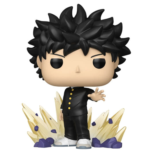 Figura Funko POP! de Mob de Mob Psycho 100 con base cristalina