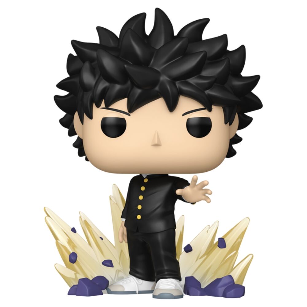 Figura Funko POP! de Mob de Mob Psycho 100 con base cristalina