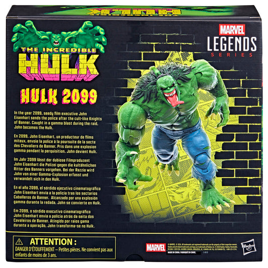 Figura articulada Hulk 2099 Marvel Legends Series con accesorios - 4