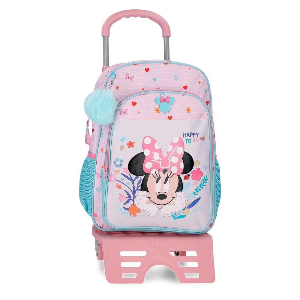 Trolley escolar rosa de Minnie Disney Happy To Be Me