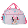 Bolsa de viaje rosa de Minnie Disney con bolsillos