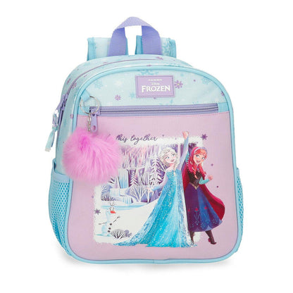 Mochila Frozen Disney In This Together con Elsa, Anna y Olaf
