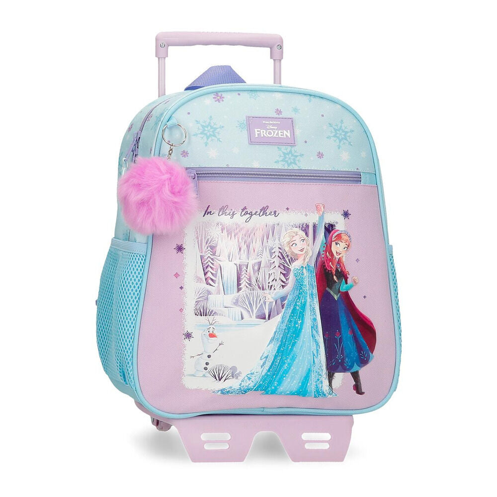 Trolley escolar Frozen Disney con Elsa, Anna y Olaf