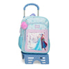 Trolley Frozen Disney azul con Elsa, Anna y Olaf
