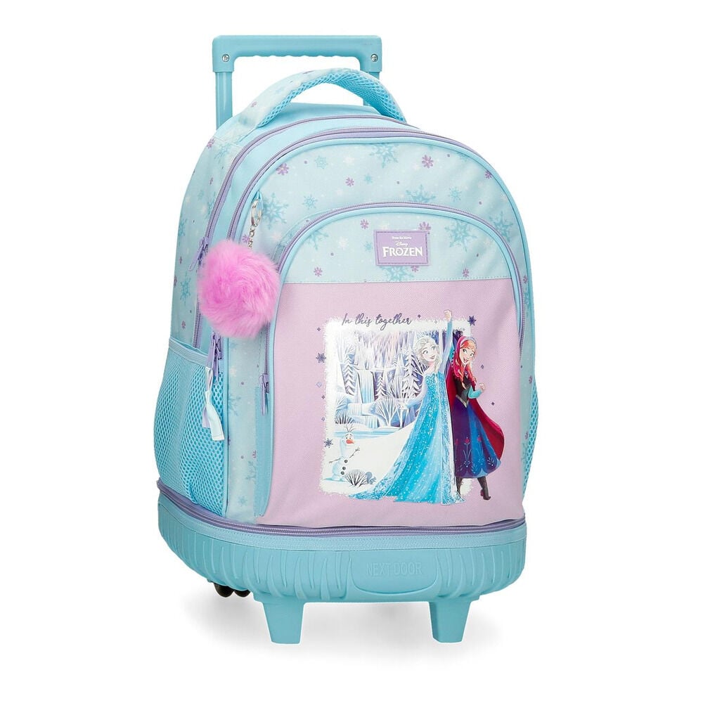 Trolley desmontable Frozen Disney In This Together azul y rosa