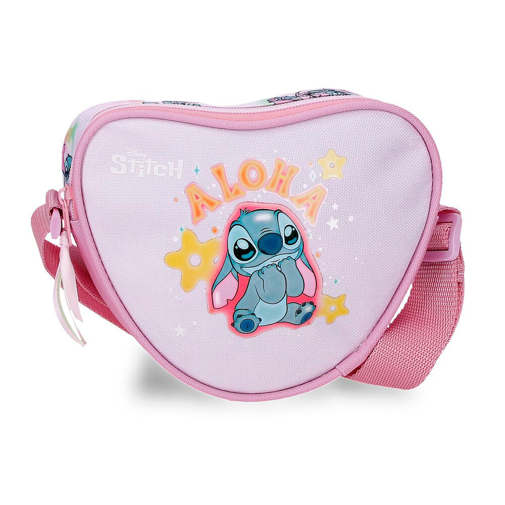 Bandolera rosa You & Me de Stitch Disney
